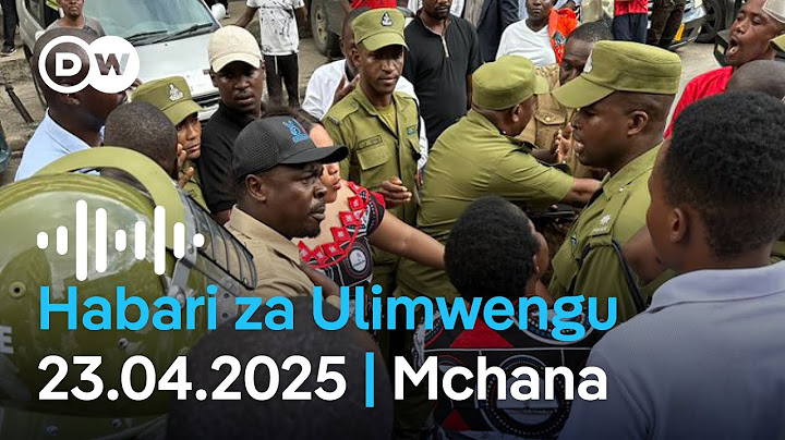 DW Kiswahili Habari za Ulimwengu | Aprili 23, 2025 | Mchana | Swahili Habari leo | Podcast