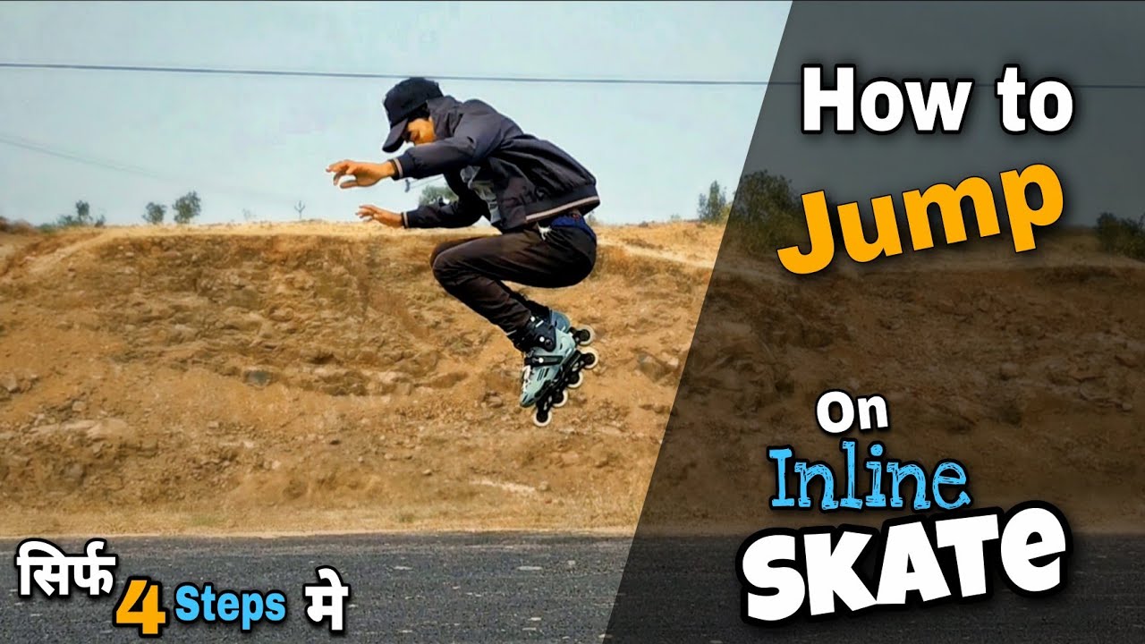 How To Jump On Inline Skates// In Hindi YouTube