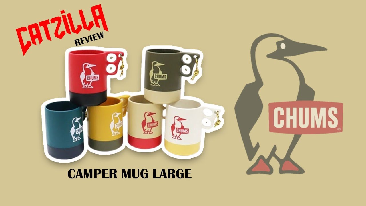 GELAS CAMPING OUTDOOR CHUMS CAMPER MUG LARGE - CATZILLA STORE