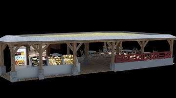 Blender 3D Mega Tutorial St.Michel coffeshop part3