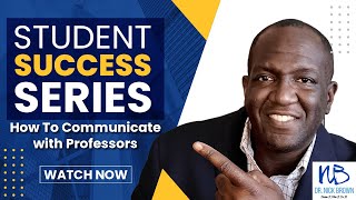 How To Communicate With Your Professor