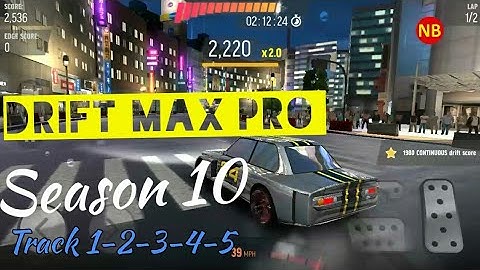 Drift Max Pro Season 10 Track 1-2-3-4-5 Android/iOS Gameplay/Walkthrough