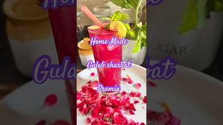 🌹Rose Sharbat - Ye market Mai nahi milega ❌ #quickrecipes #homekitchen #homemadedrink