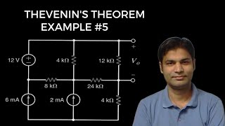 4.05 Thevenins Theorem Example Thevenins Theorem Solved With Tricks Independent Source