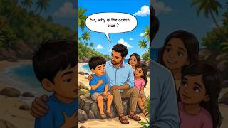 The Real Reason Ocean Looks Blue (Not What You Think!) #oceanblue #sciencefacts