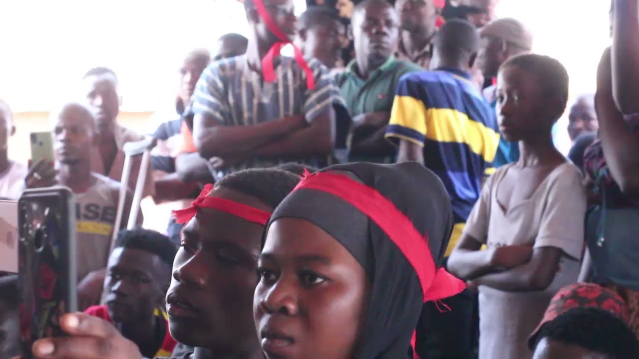 Gambaga youth press conference