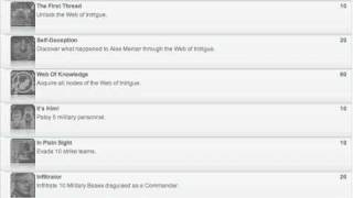 Prototype Achievement List
