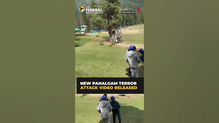 Pahalgham Terror Attack Shocking Video Emerges