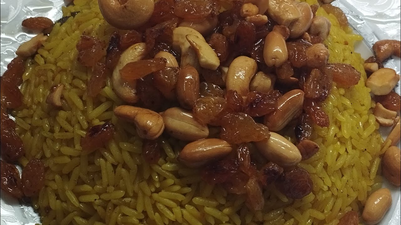 ارز بالمكسرات والطعم حكايه 😋😋