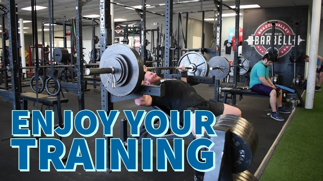 Enjoy Your Training - YouTube