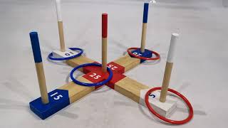 Wonderland Sport, Ring Toss Yard Games for Kids and Family, With Compact Carry Bag screenshot 3