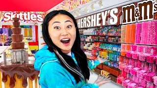I TURNED OUR HOUSE INTO A REAL LIFE CANDY STORE!! (GIRLS ONLY)