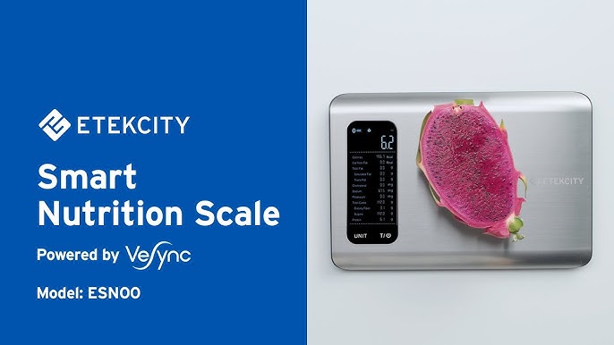 Etekcity Smart Nutrition Scale Test + Review