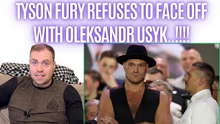 🤔 TYSON FURY IS RATTLED AHEAD OF USYK FIGHT REFUSES FACE OFF, IS THIS ALL MIND GAMES..!!!!