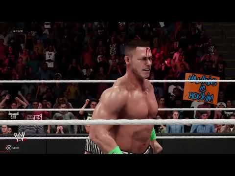 WWE 2K19 XBOX Series X Gameplay  [4K60FPS] John Cena vs Curt Hawkins