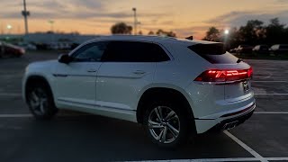 2024 VW Atlas Cross Sport SEL R-Line at night!  🔥🔥🔥🔥