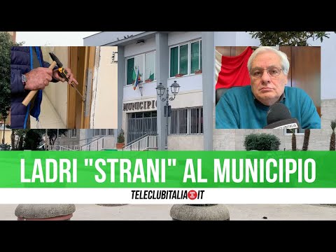 Giallo a Casavatore: ladri entrano in municipio ma non rubano nulla