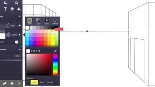 One Point Perspective using sketch.io/sketchpad