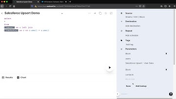Update or Insert records in Salesforce using SeekWell