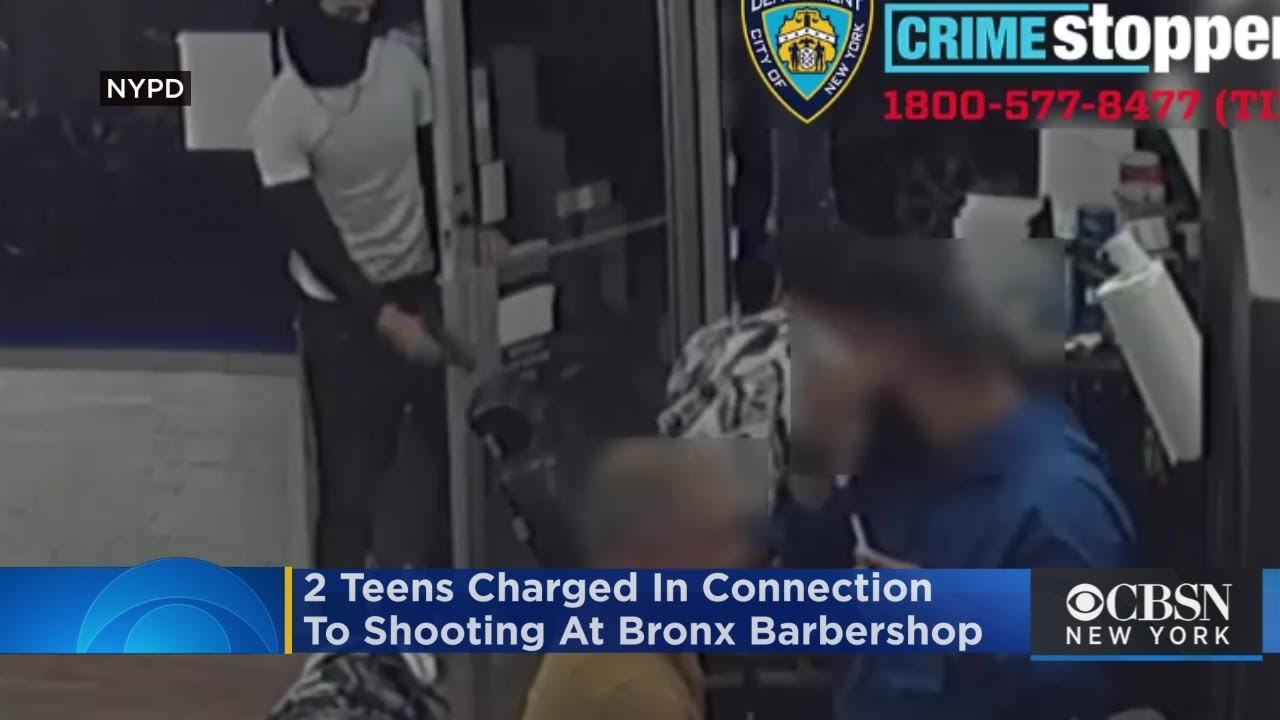 2 Teens Charged With Attempted Murder For Shooting At Bronx Barbershop