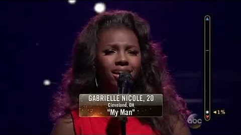 Rising Star - Gabrielle Nicole Sings 'My Man'