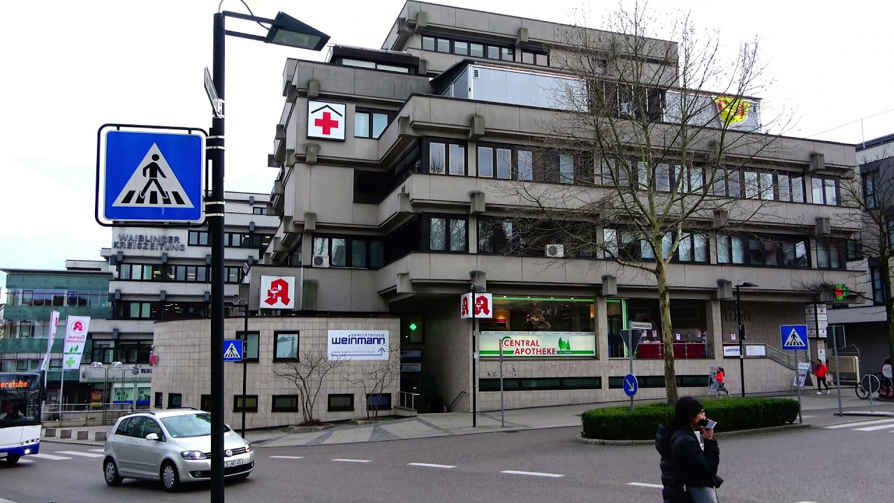 Waiblingen -  Das Marktdreieck - Die grässlichste Bausünde Deutschlands - Neuer OB tut gut