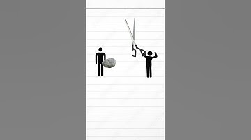 Rock Paper Scissors becomes a Fighting Game #shorts