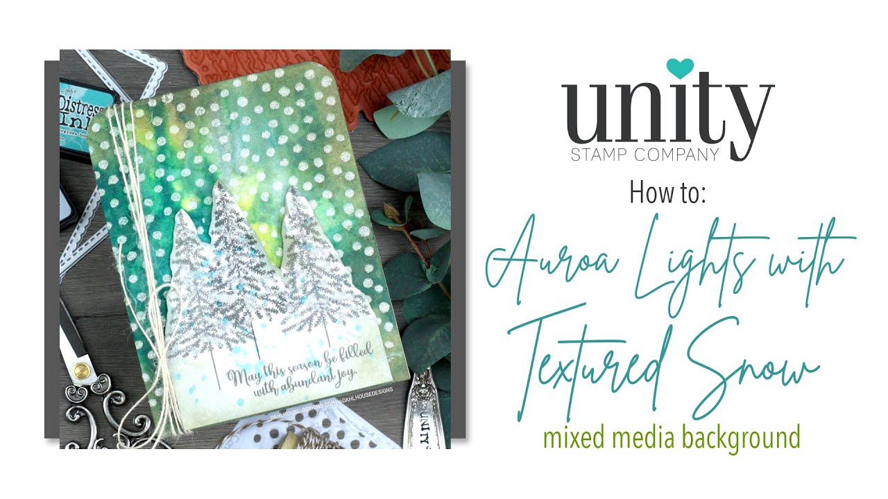 Unity Quick Tip: Mixed Media Snowy Aurora Lights Background - YouTube