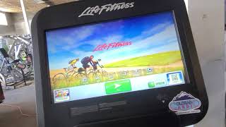 How to get wifi on your Life Fitness Recumbent bike