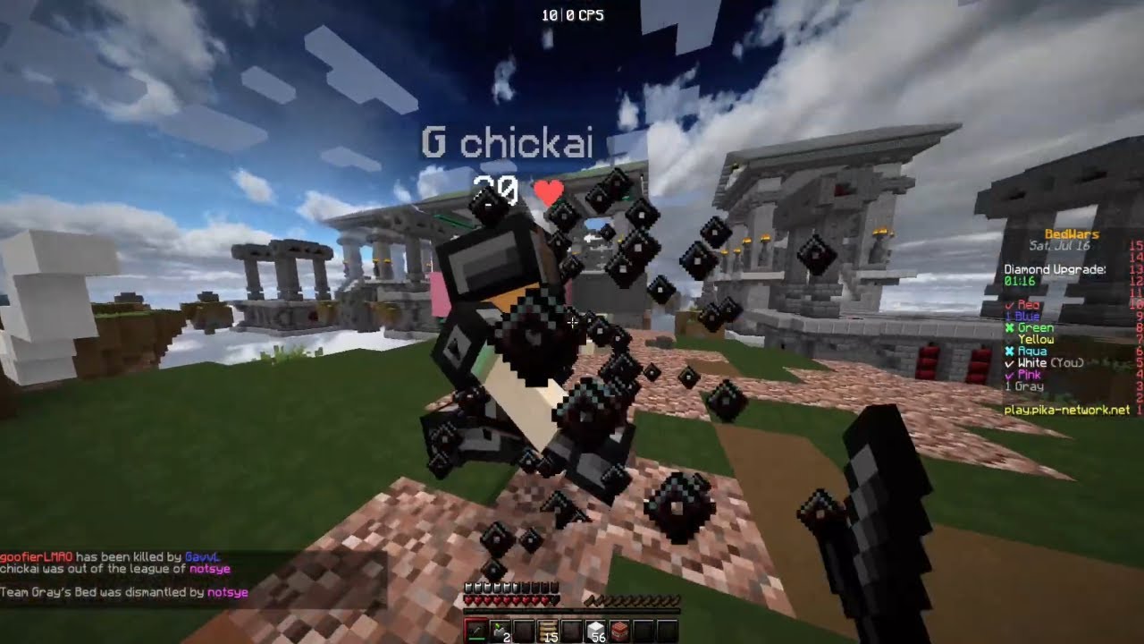 The Insane COMBOS I have ever Done!!! ( Minecraft BEDWARS funny moments ...