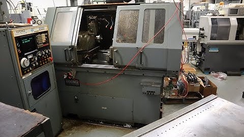 Hardinge CHNC IIII CNC Chucker w General Numeric 6T Control "Fanuc" w Hardinge 8