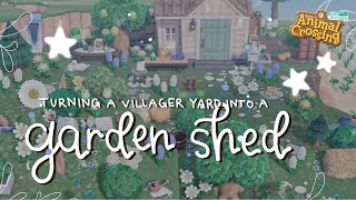 Daisys Garden Shed // Speed Build - Animal Crossing New Horizons