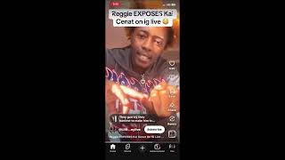 reggie exposes kai cenat for being a pedo and touching rakai! (allegedly)