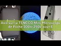 Avis sur la TENCCO Mini Microscope de Poche 100x-250x pour Enfants Adultes, Microscope Portatif Main