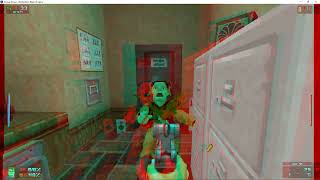 Wolfenstein - Blade Of Agony Прохождение В 3D Анаглиф. Миссия 1. Без Комментариев