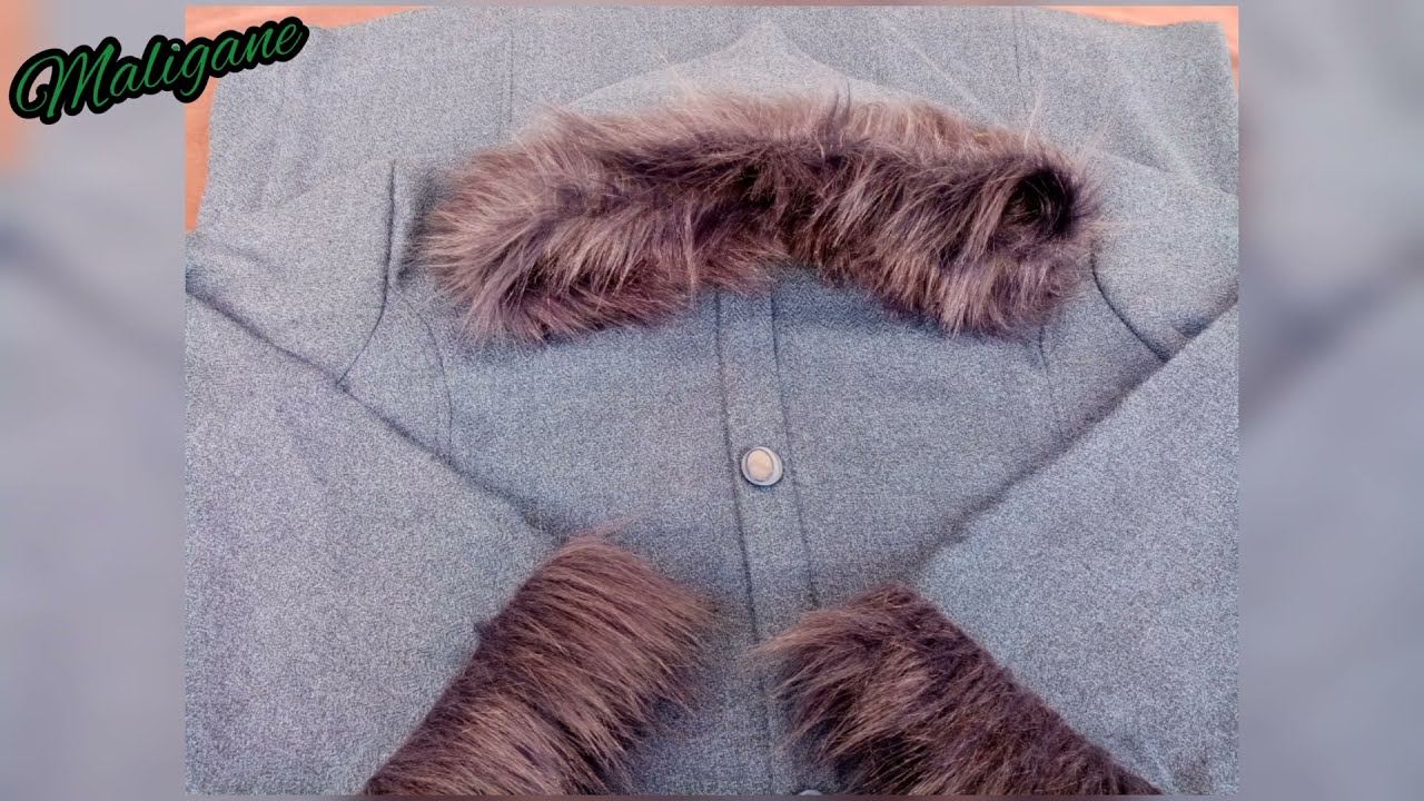 خياطة الفورور للقب والاكمام وتتمة جلابة مونطو