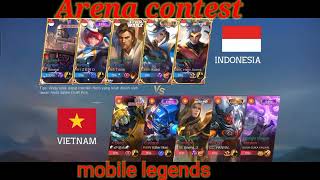 Arena Contest Mobile Legendsindonesia Vs Vietnammobilelegendscontest Mobile Legends