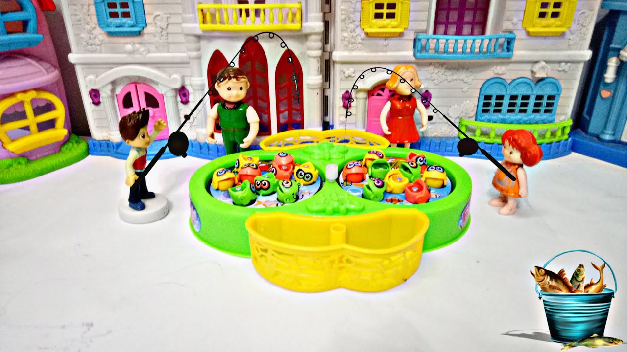 لعبة صيد السمك الصعبة l ليلى تتحدى علي l يا ترى مين اللي هيكسب l يوميات ليلى