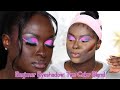 Mermaid/Holo Makeup Look : How To Blend "UNBLENDABLE" Colors | Spring colors Makeup | OHEMAA