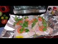 FILETE  DE PESCADO EN HORNO ELÉCTRICO