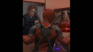 Wanda loves Deadpool ❤️ | Deadpool × Wanda edit | Cala bonita ( Slowed &amp; Reverb ) #trending