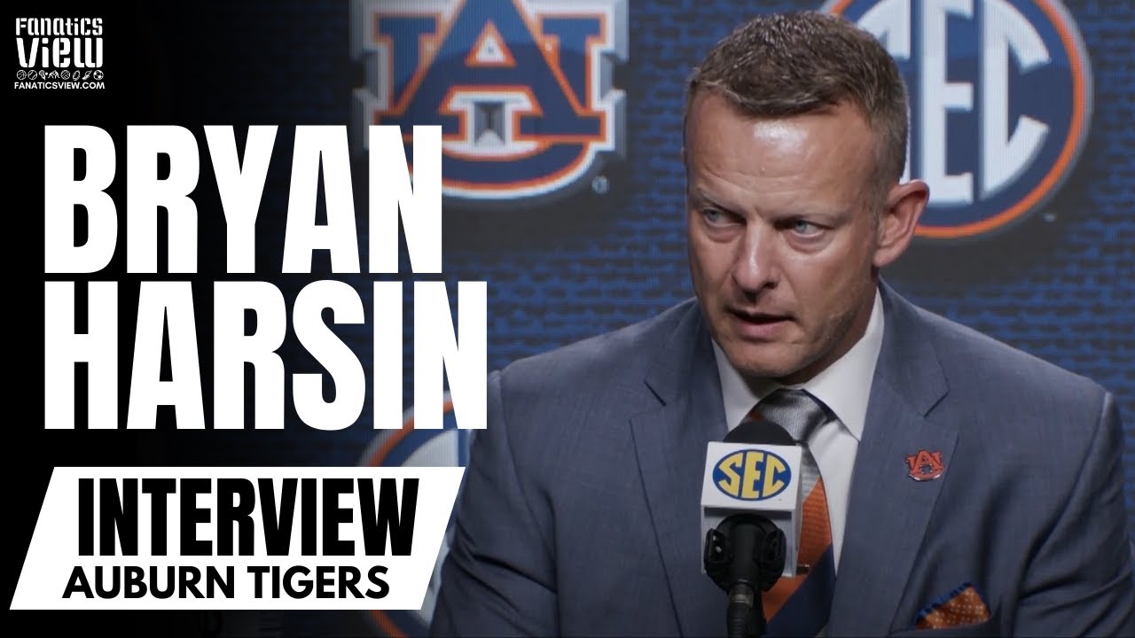 Bryan Harsin talks QB Competition at Auburn, Bo Nix, Vaccinations & Auburn Tigers at SEC Media Day