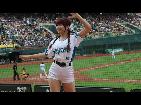 にゃん♡と可愛い!WingStars圏圏のキュルルン応援タイム呉念庭チャンテver#wingstars #台鋼雄鷹 #王柏融#チアリーダー#プロ野球#呉念庭#美女#cheerleader#野球