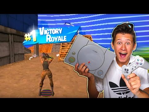 my little brother reacts to fortnite battle royale on playstation 1 - fortnite on ps1 1998
