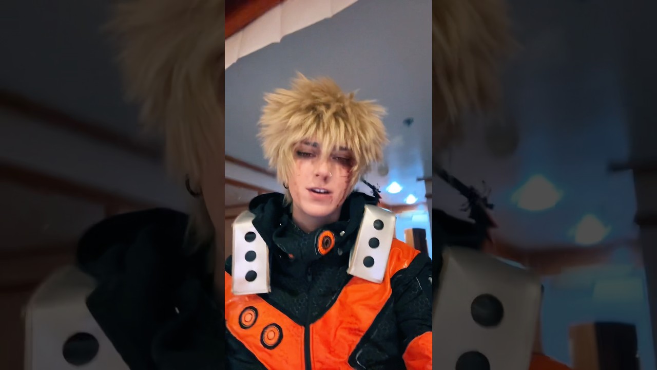 Bakugou & Deku after hours 🎉 @George.Cosplays is Deku #cosplay #mha #deku #bakugou #cos