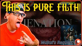 Larcnia Ro  Alienation feat Cj Mccreery reaction Basicially A Slasher Film In 