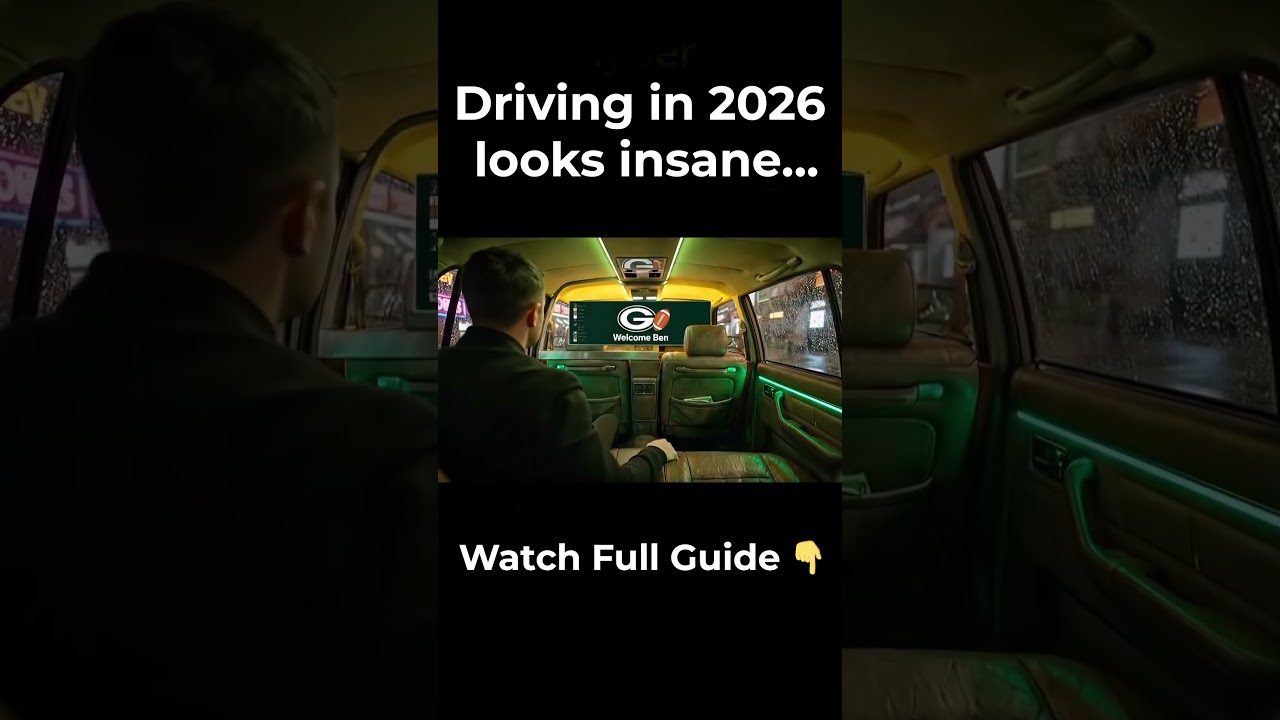 The Future of Luxury: Driving in 2026 🤯 