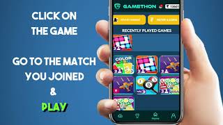 Gamethon - How to Join Matches Tutorial screenshot 5