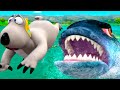 Bernard Bear - Triathlon - Episode 131 | Funny Cartoons for Kids | Super Toons Kids TV