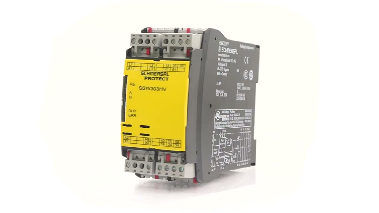 Relé De Segurança SSW303HV-7S | Dimensional - Dimensional